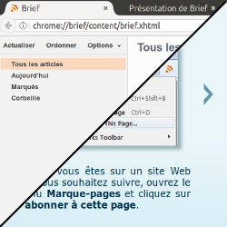 Extension Brief pour Firefox traduite en français